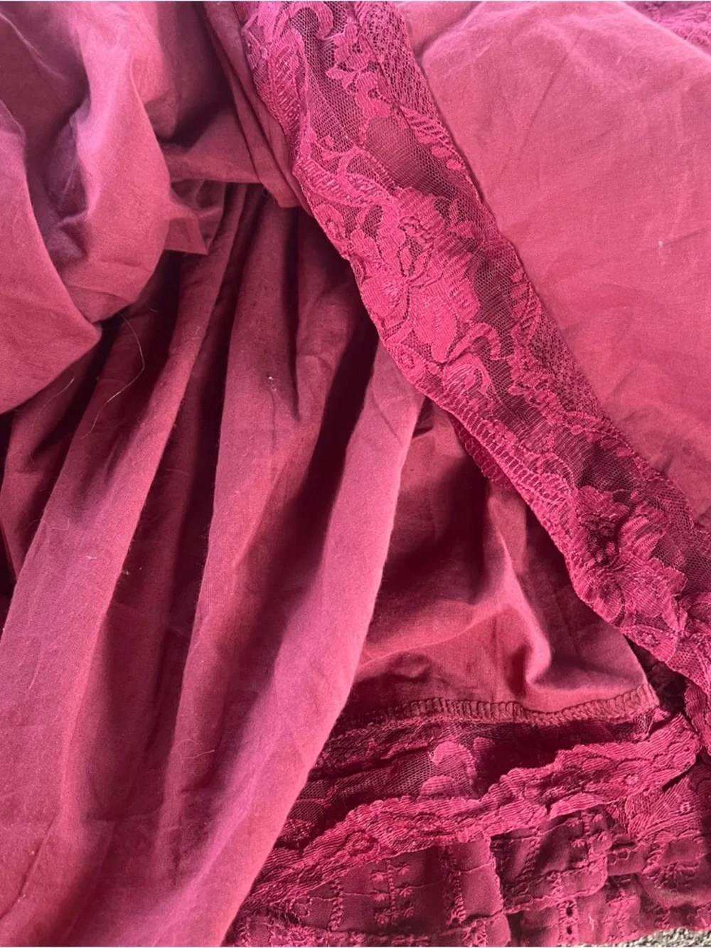 Fae Dress in Garnet - Picture 9 of 12
